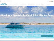 Tablet Screenshot of barracudaibiza.com